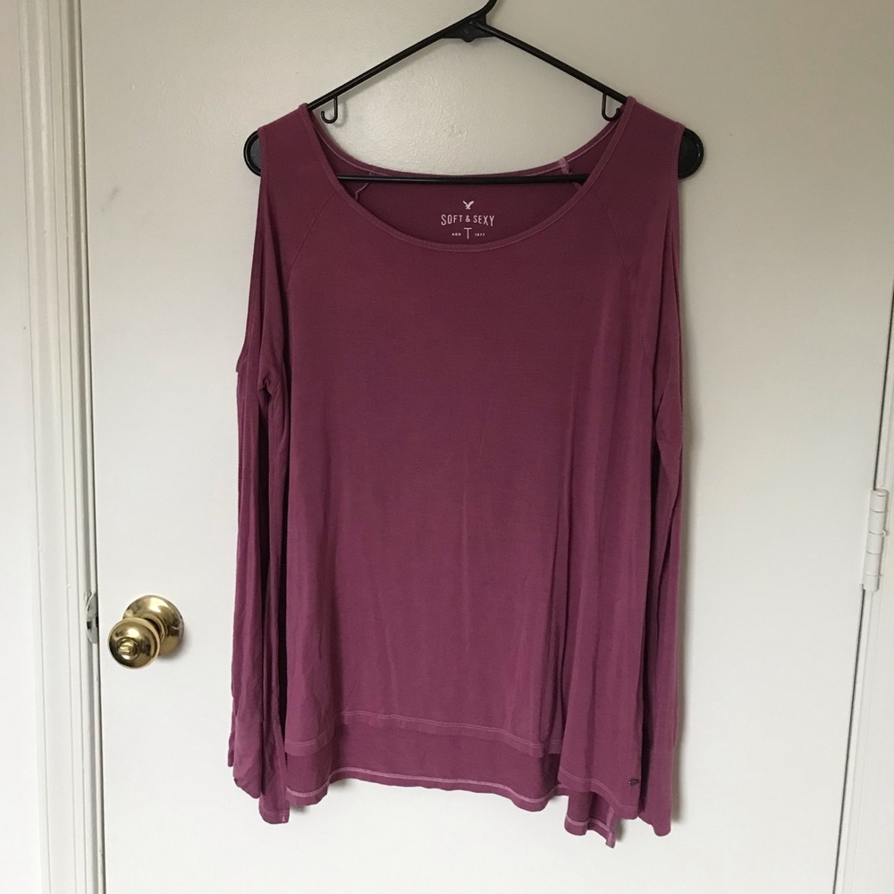 AE Cold Shoulder Top